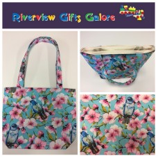 Medium Tote Bag - Blue Bird